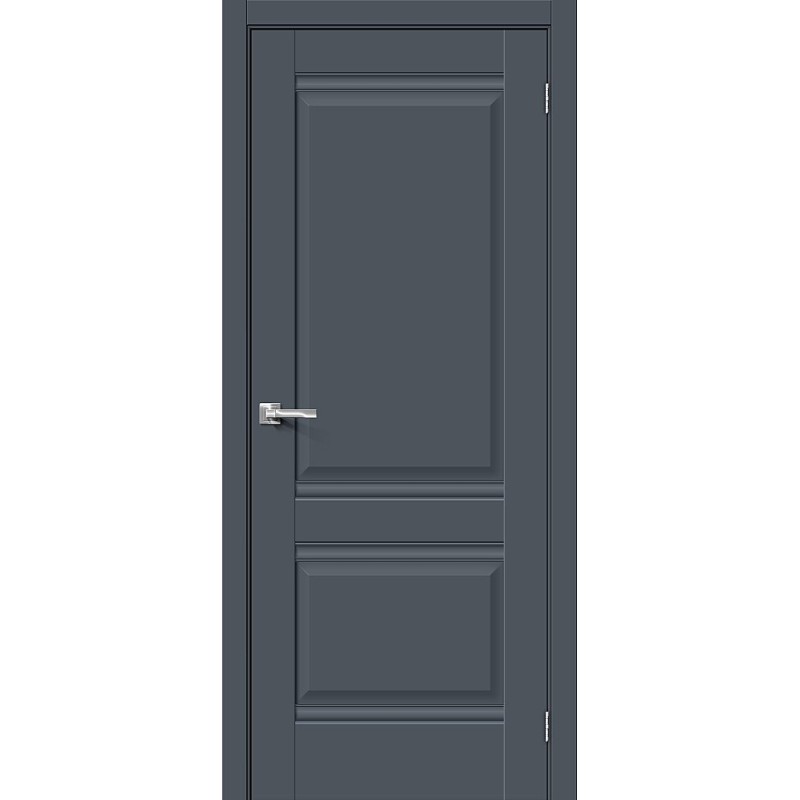 Межкомнатная дверь Прима-2 цвет Stormy Matt, покрытие Эмалит, размер 200*80 см.
