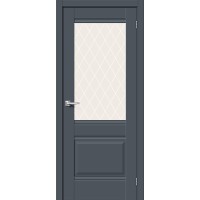 Прима-3 цвет Stormy Matt, стекло White Сrystal, покрытие Эмалит, размер 200*80 см.