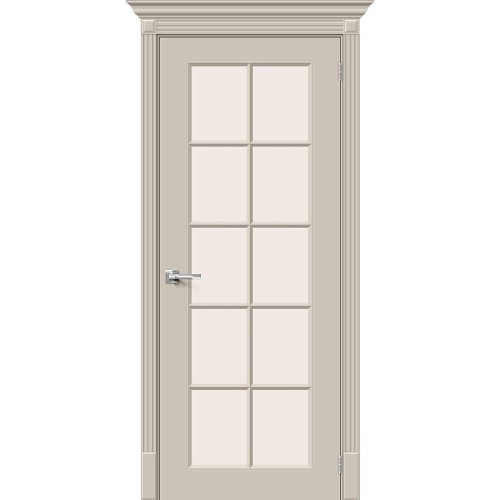 Скинни-11.1 цвет Creamy, стекло Magic Fog, покрытие Эмаль, размер 200*80 см.