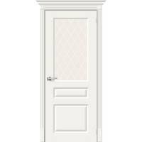 Скинни-15.1 цвет Whitey, стекло White Сrystal, покрытие Эмаль, размер 200*80 см.