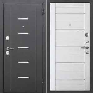 Металлическая Гарда 7,5 см. Серебро / Царга Астана милки 205*96 правая