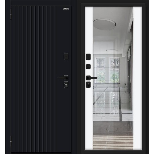 Вижн/SBlack Black Shell/White Silk 205*86 левая