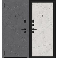 Металлическая дверь Граффити-5/SBlack Slate Art/Look Art 205*96 левая