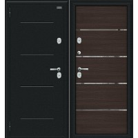Металлическая Thermo Лайн Букле черное/Wenge Veralinga 205*86 левая