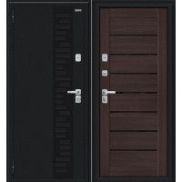 Thermo Техно Д2/BChrome Букле черное/Wenge Melinga 205*86 левая
