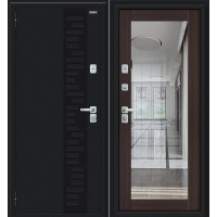 Металлическая Thermo Флэш Декор-2 Букле черное/Wenge Veralinga 205*86 левая