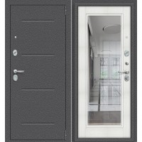 входная дверь Porta S 104.П61 Антик Серебро/Bianco Veralinga